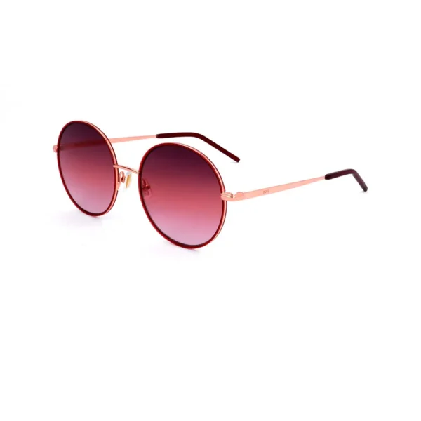Hugo Boss 1593/S Y11 Pink Round Sunglasses 140mm - Image 2