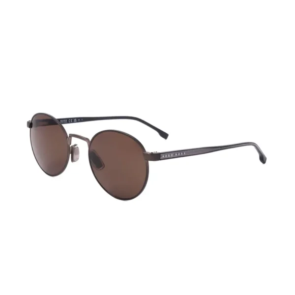 Hugo Boss Round Sunglasses 145mm - Black - Image 2