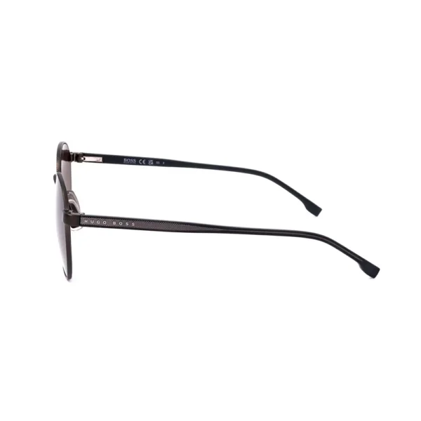 Hugo Boss Round Sunglasses 145mm - Black - Image 3