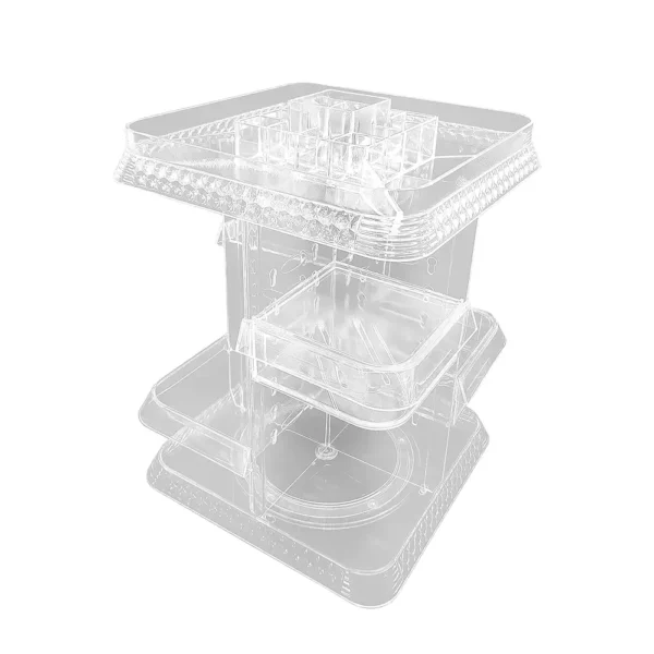 IKO Rectangular Makeup Organizer With Drawer - Image 3