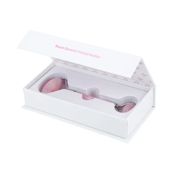 ILŪ Rose Quartz Facial Roller - 1 Unit - Image 2