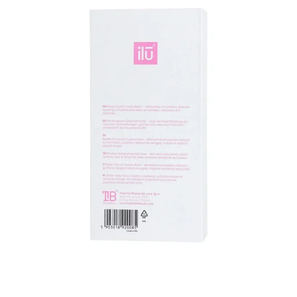 ILŪ Rose Quartz Facial Roller - 1 Unit - Image 4
