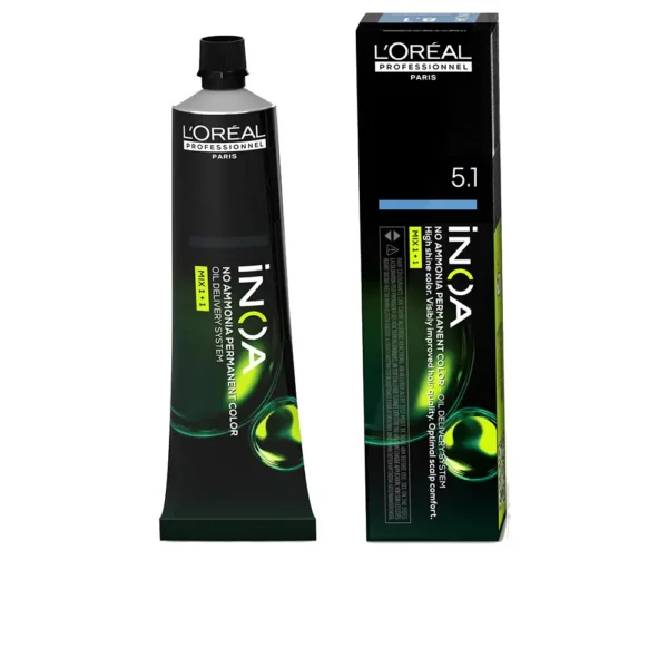 INOA No Ammonia Permanent Hair Color #5.1 60g