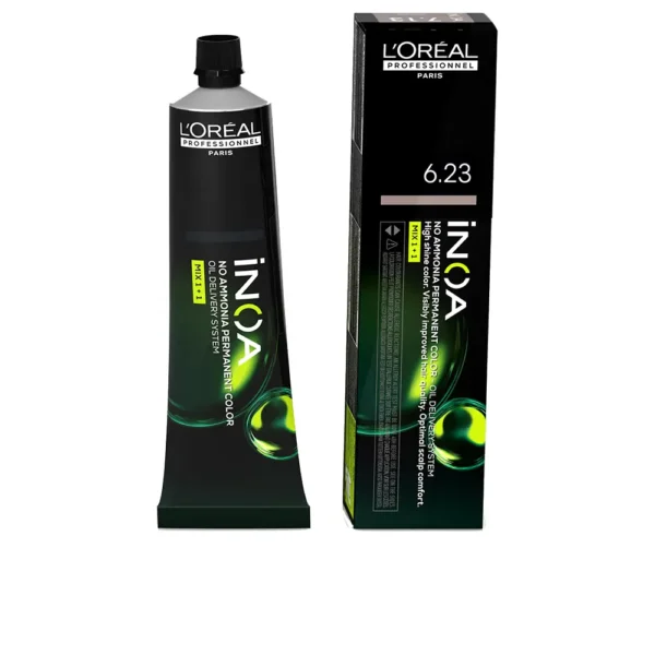 INOA No Ammonia Permanent Hair Color #6.23 - 60g