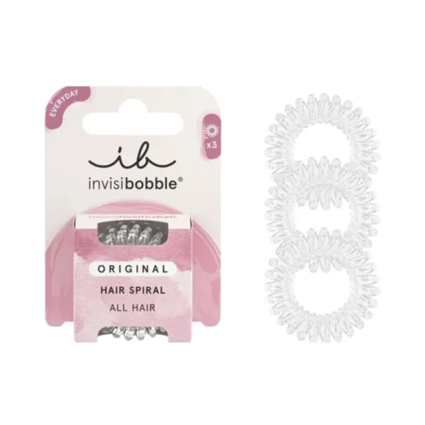 INVISIBOBBLE Crystal Clear Hair Accessories Set of 3