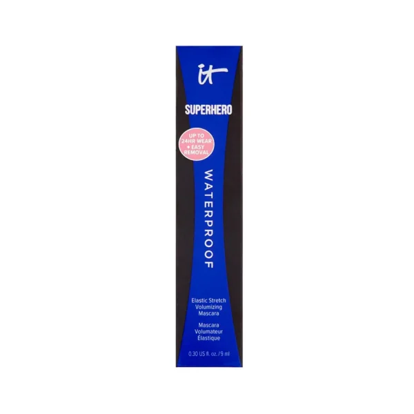 IT Cosmetics Superhero Waterproof Mascara 9ML - Black - Image 2