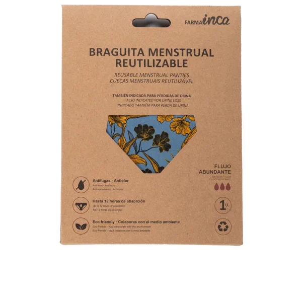 Inca Menstrual Panties Super Absorption Size XL - 1 Unit