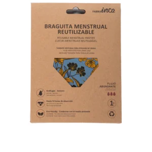 Inca Menstrual Panties Super Absorption XS - Yellow Flowers