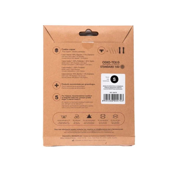INCA | BRAGUITA MENSTRUAL | Femenine Hygiene - Image 4