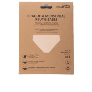 Inca Super Absorption Menstrual Panties Size S - Nude