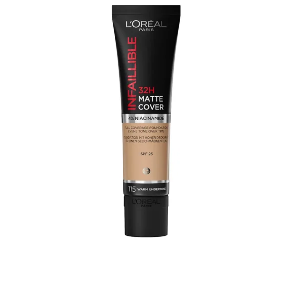 Infaillible 32H Matte Cover Foundation 30ML - Warm Undertone
