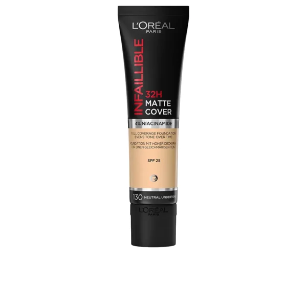 Infaillible 32H Matte Cover Foundation 30ml - #130 Neutral