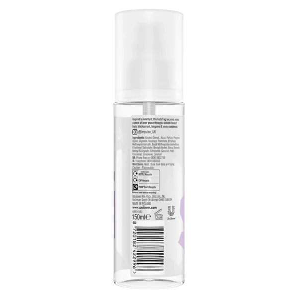 Inner Peace Amethyst Scented Body Mist 150ML - Image 2