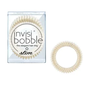 Invisibobble Slim #Stay Gold Hair Ties - Pack of 3