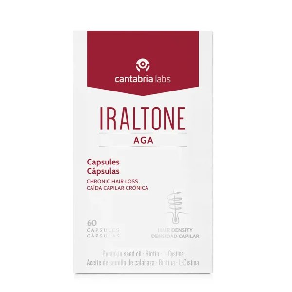 Iraltone AGA Plus Capsules 60 Units - Image 2