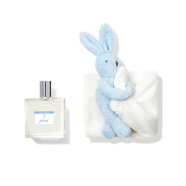 Jacadi Kids Eau de Cologne Set with Plush Rabbit - 2 Pieces - Image 4