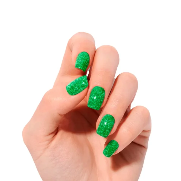 Jade Glitter Glam Gel Nail Sheets - 20 Units - Image 3