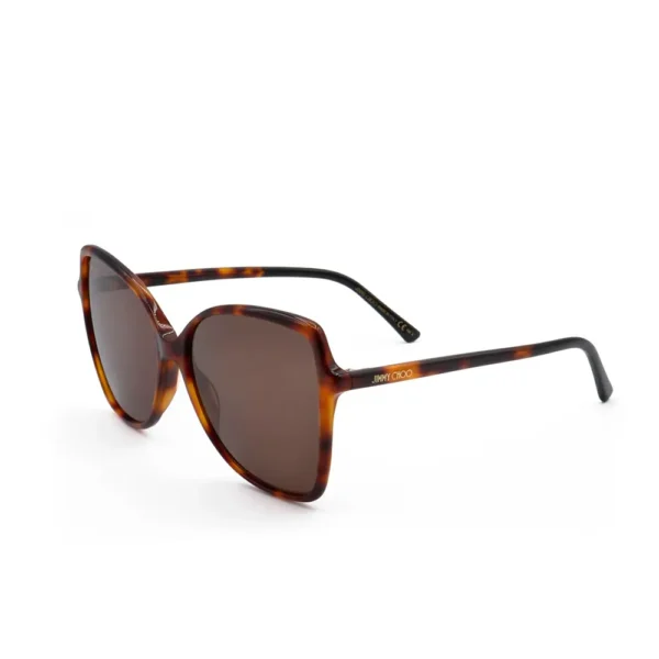 Jimmy Choo Cat Eye Sunglasses 145 mm - Havana - Image 2