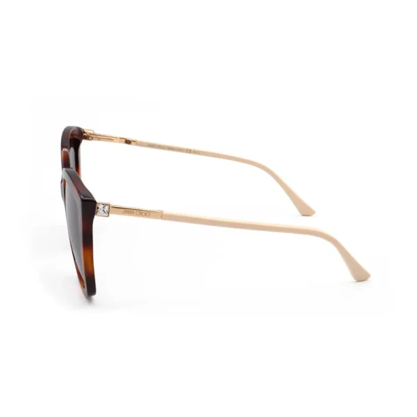 Jimmy Choo Cat Eye Sunglasses 145MM - Havana - Image 3