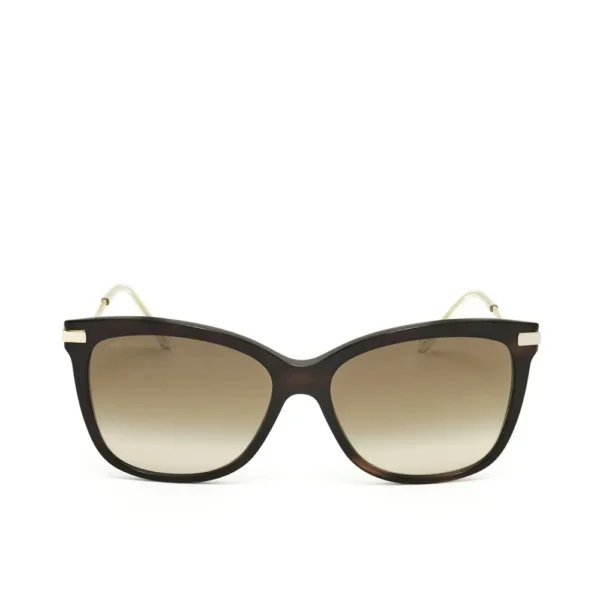 Jimmy Choo Gafas Rectangular Sunglasses 145mm - Golden/Black