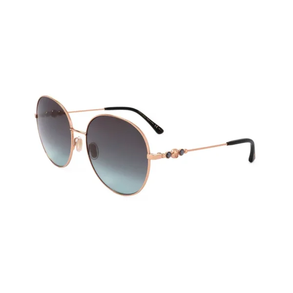 Jimmy Choo Gold Round Sunglasses 145mm - Image 2