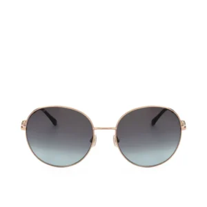 Jimmy Choo Gold Round Sunglasses 145mm