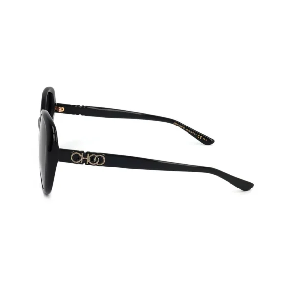 Jimmy Choo Round Black Sunglasses 140mm - Image 3