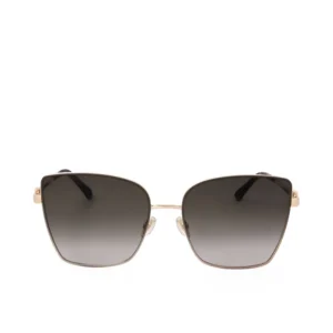 Jimmy Choo Square Sunglasses 145MM - Golden