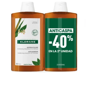 Klorane Galanga Anti-Dandruff Shampoo Pack 2 x 400ml