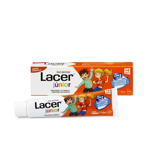 LACER Junior Strawberry Dental Gel 75ML