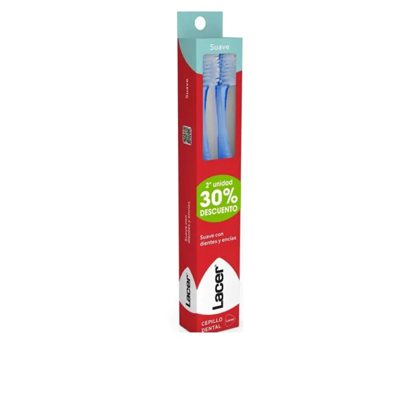 LACER Soft Toothbrush Pack of 2 Units