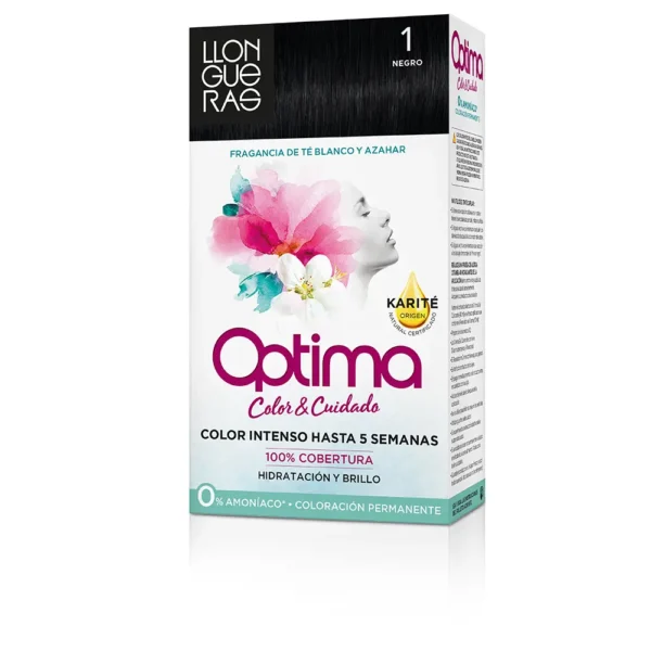 LLONGUERAS Optima Hair Colour #1 Black - 1 Unit