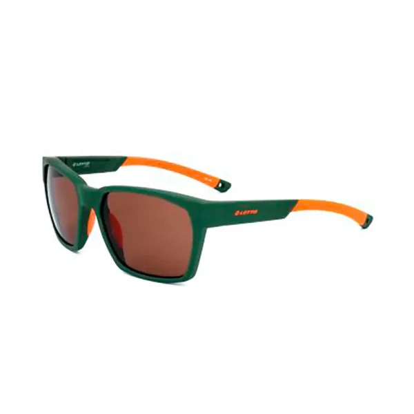 LOTTO LS1011 Sunglasses 145mm Rectangular Orange Green - Image 2
