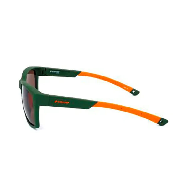 LOTTO LS1011 Sunglasses 145mm Rectangular Orange Green - Image 3