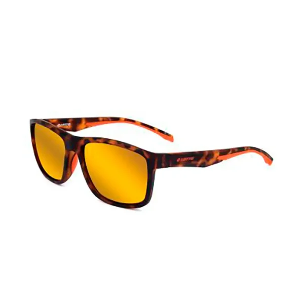 LOTTO LS1012 Rectangular Sunglasses 145mm - Havana - Image 2