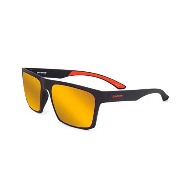 LOTTO Rectangular Sunglasses 138mm Orange & Black - Image 2