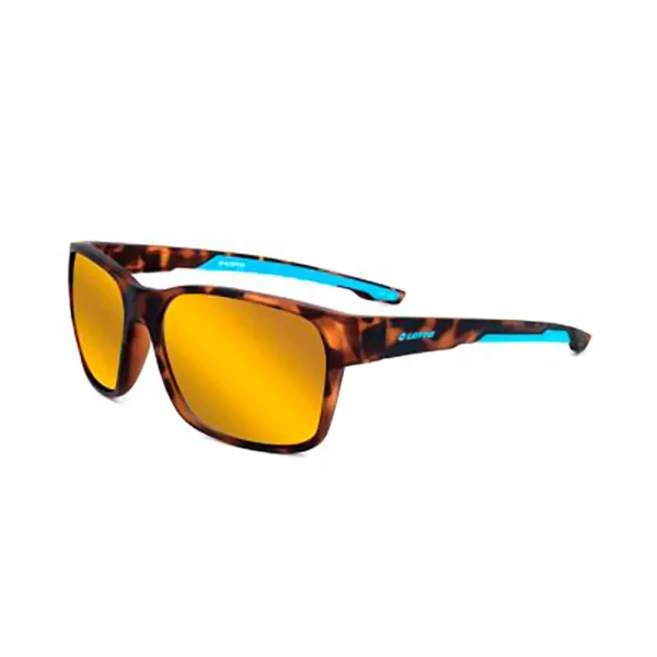 LOTTO Rectangular Sunglasses 140mm Blue Havana - Image 2