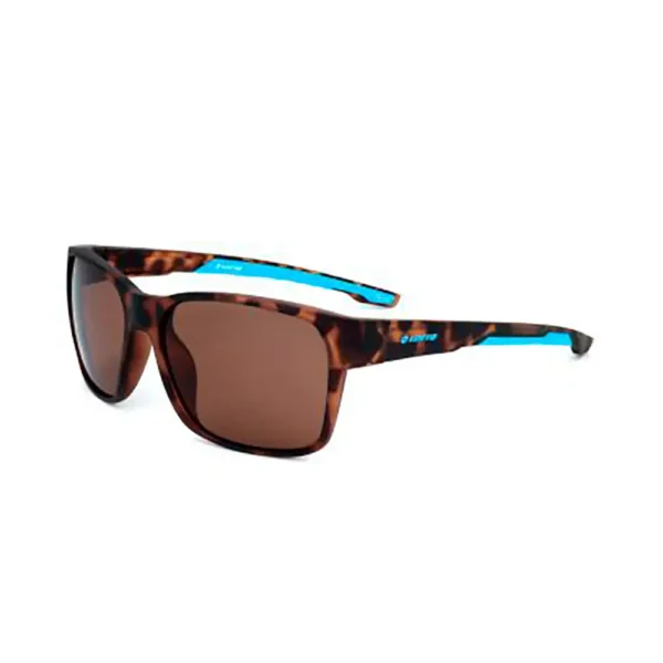 LOTTO TOR Rectangular Sunglasses 140mm - Blue & Havana - Image 2