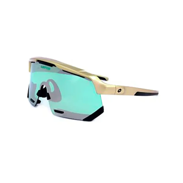 LOTTO X-PLAY C Padel Sunglasses - Gold/Black - Image 2