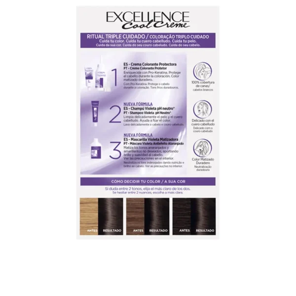 L'ORÉAL PARIS | EXCELLENCE COOL | Colouring And Bleaching - Image 4