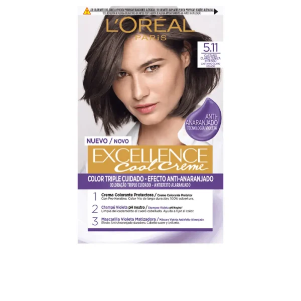L'Oréal Paris Excellence Cool 5.11 Light Ash Brown 192ML