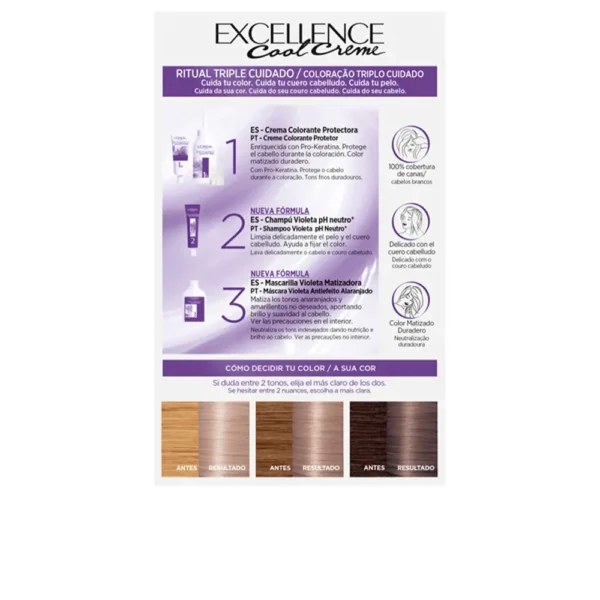 L'ORÉAL PARIS | EXCELLENCE COOL | Colouring And Bleaching - Image 10