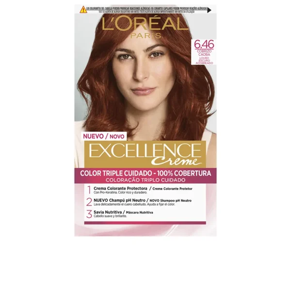 L'Oréal Paris Excellence Creme #6.46 Dark Coppery Mahogany 192ML