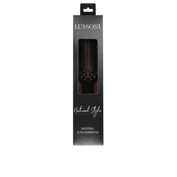 LUSSONI Slim Wooden Hair Brush - 1 Unit - Image 4