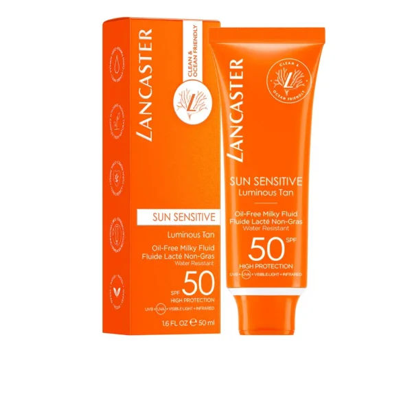 Lancaster Sun Sensitive Oil-Free Milky Fluid SPF 50 50ml - Image 2