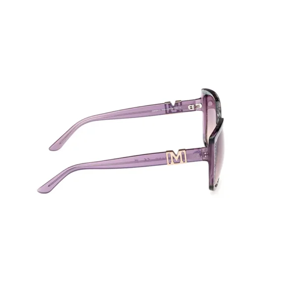 Lilac Havana Square Sunglasses 59mm - Image 3