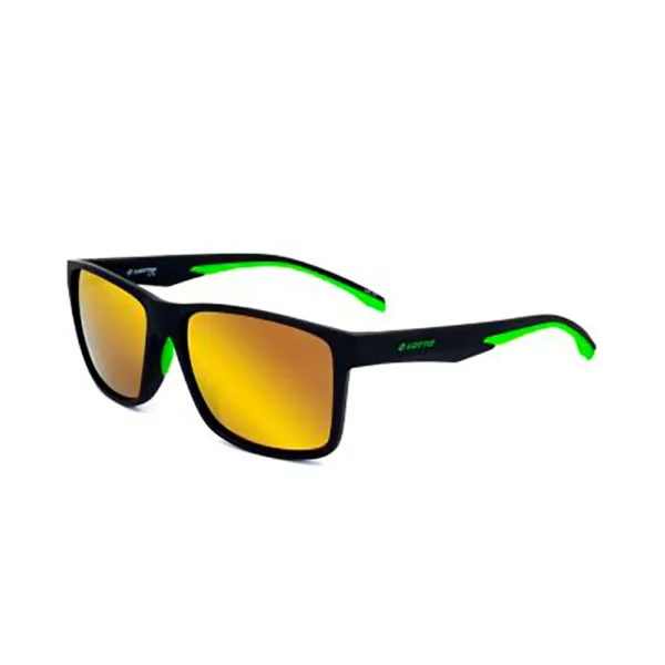 Lotto 145mm Black Rectangular Sunglasses - Image 2