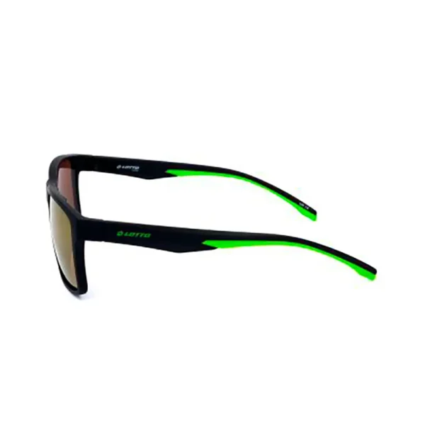 Lotto 145mm Black Rectangular Sunglasses - Image 3