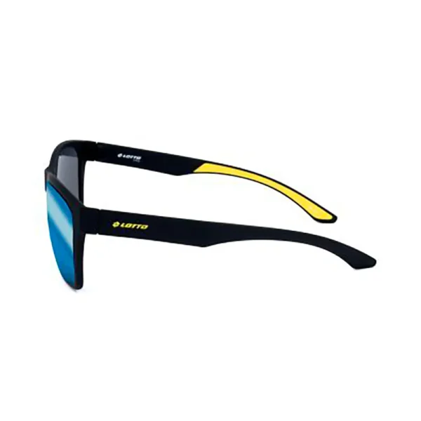 Lotto Black Rectangular Sunglasses 138mm - Image 3