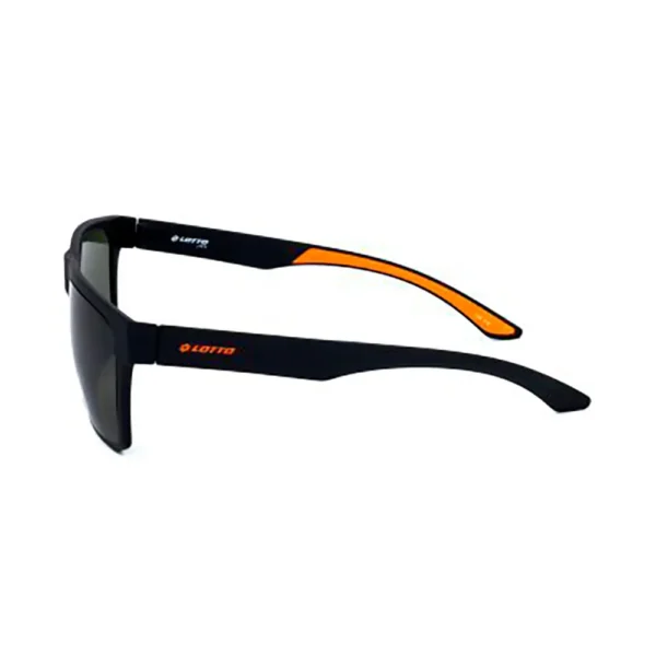 Lotto Rectangular Black Sunglasses 138mm - Image 3